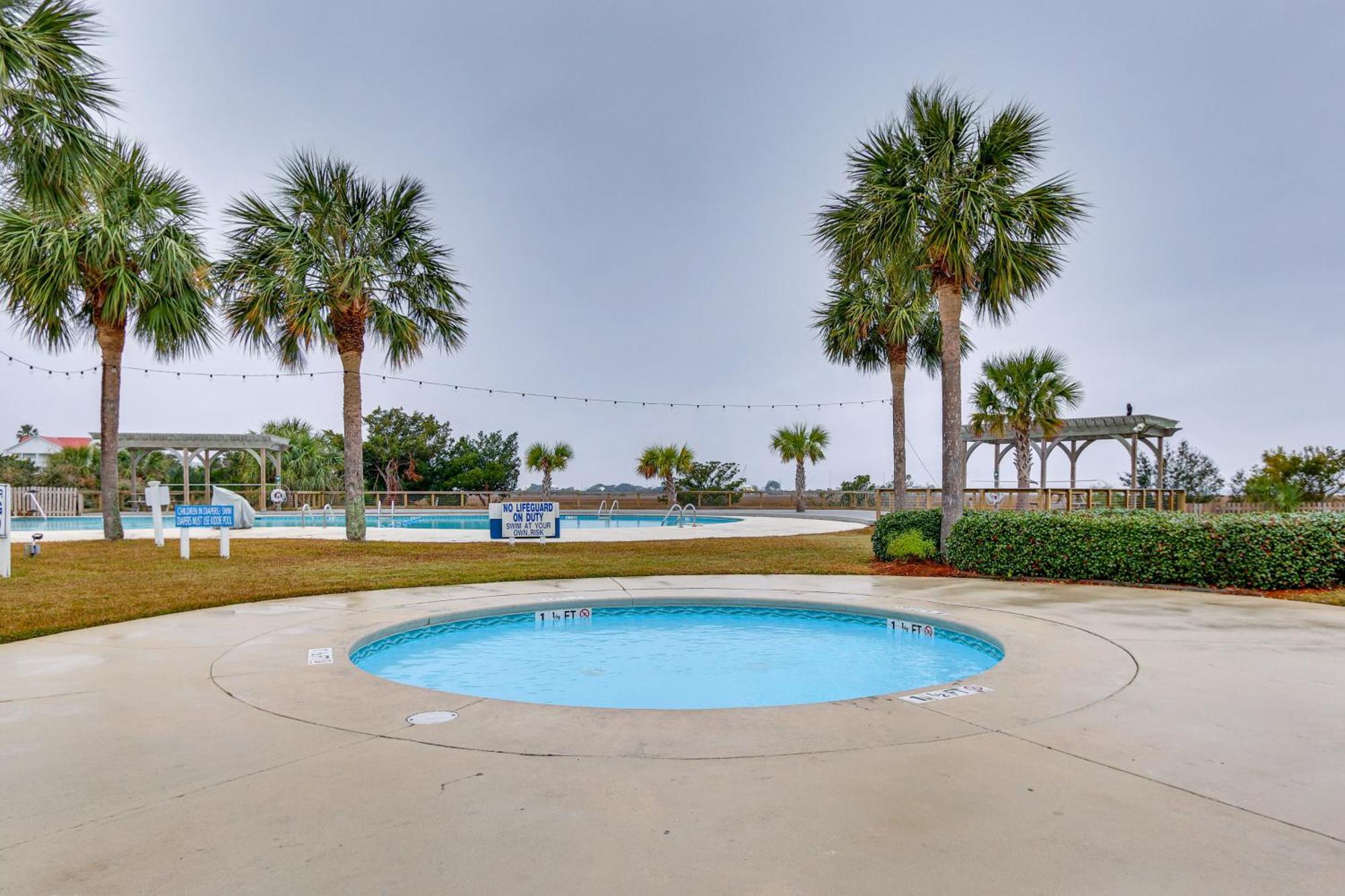 St Helena Island Condo With Pool And Beach Access! Oceanmarsh Subdivision Eksteriør billede